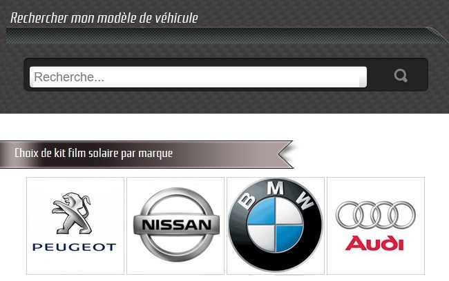 Kit vitres teintées autorisé sur-mesure pour votre auto